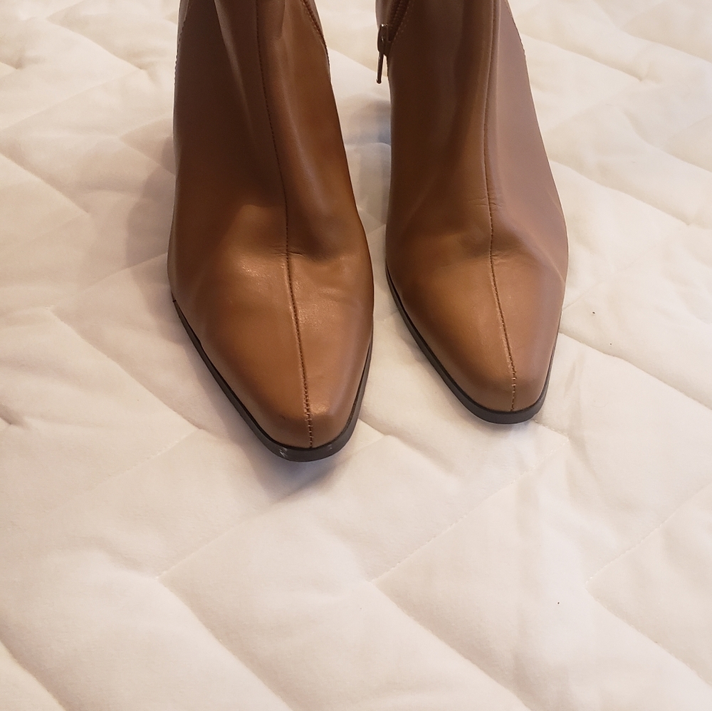 Tan boots
